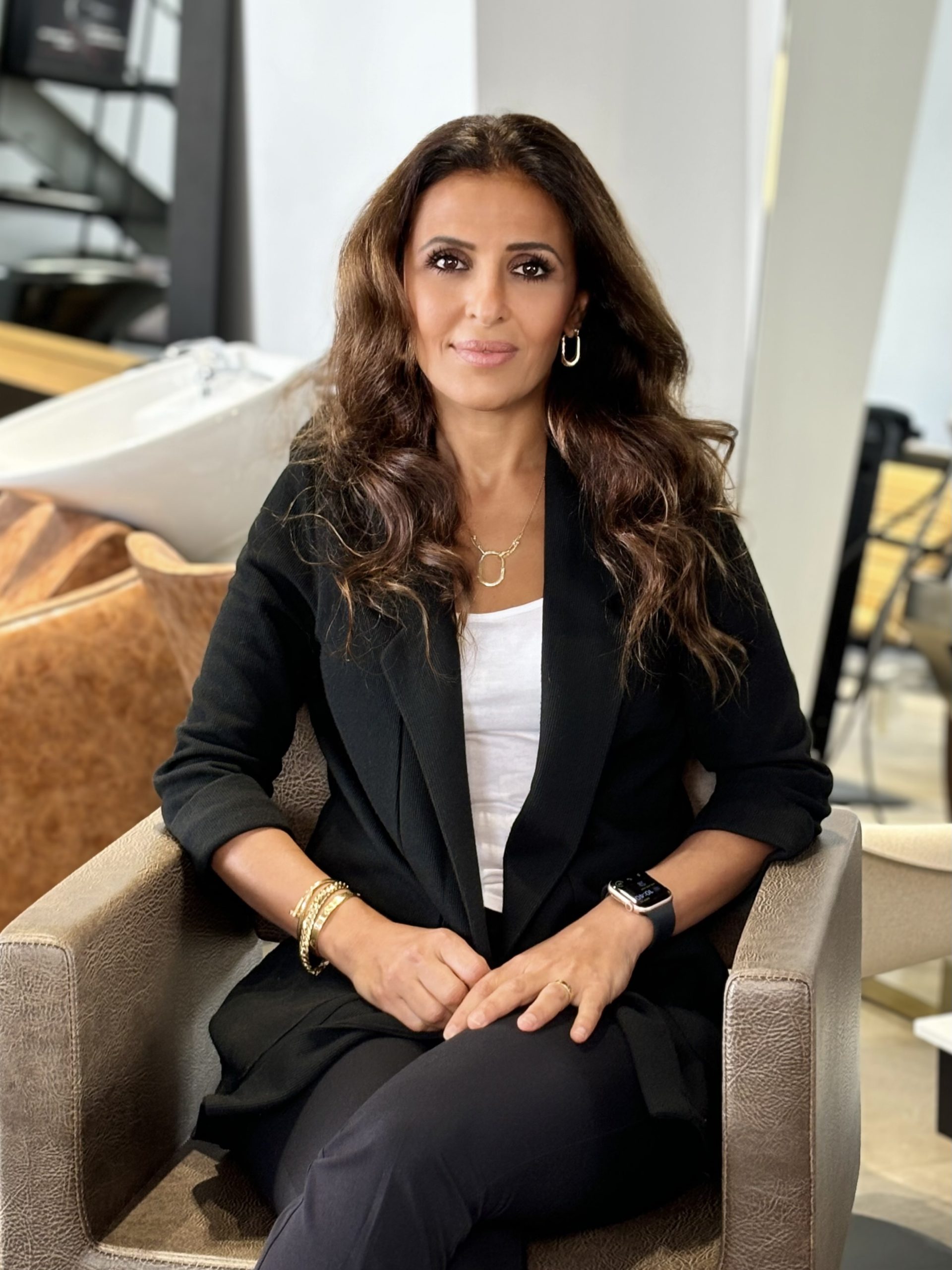 Portrait of Hala Saad, Sales Manager.